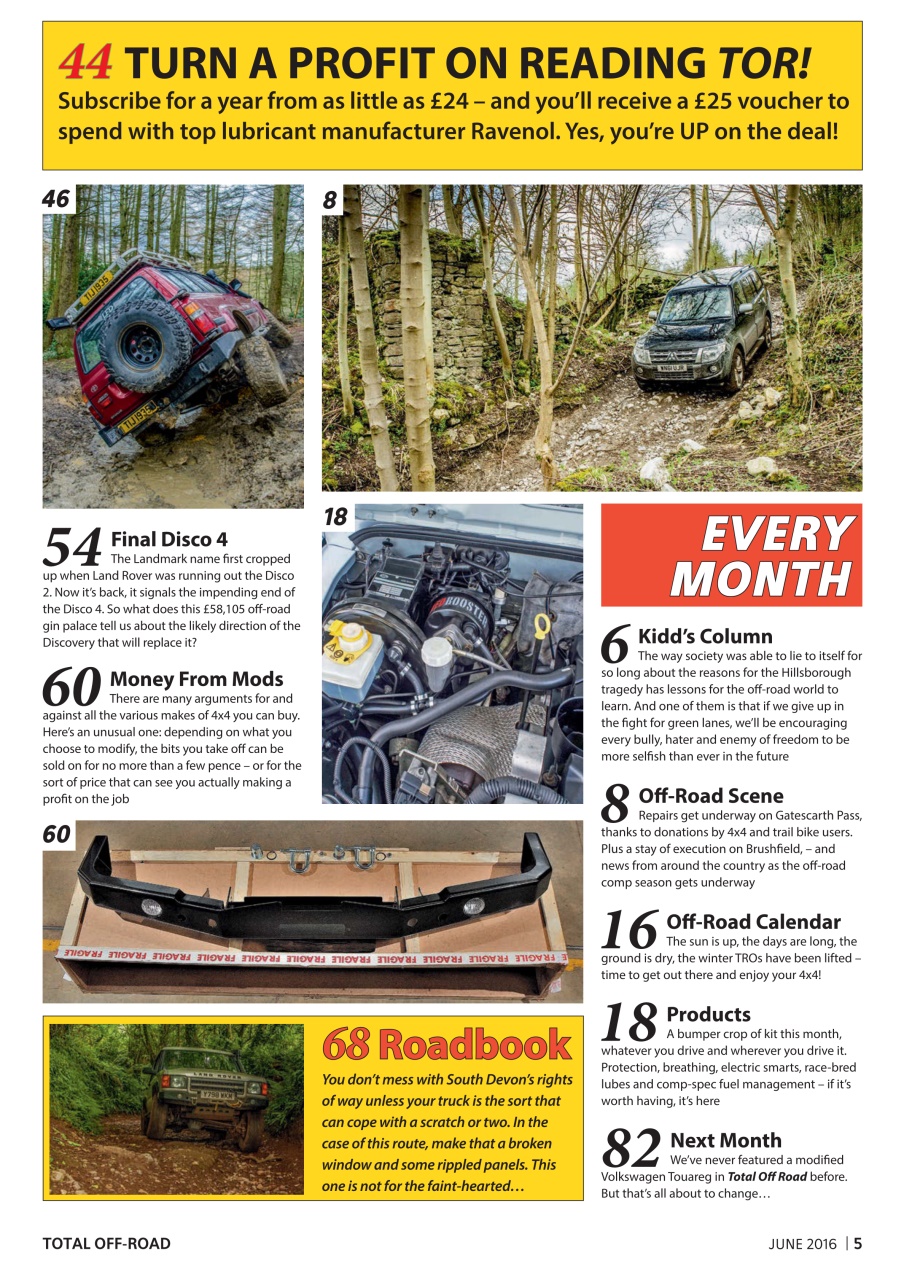 Overlander 4X4 Preview Pages