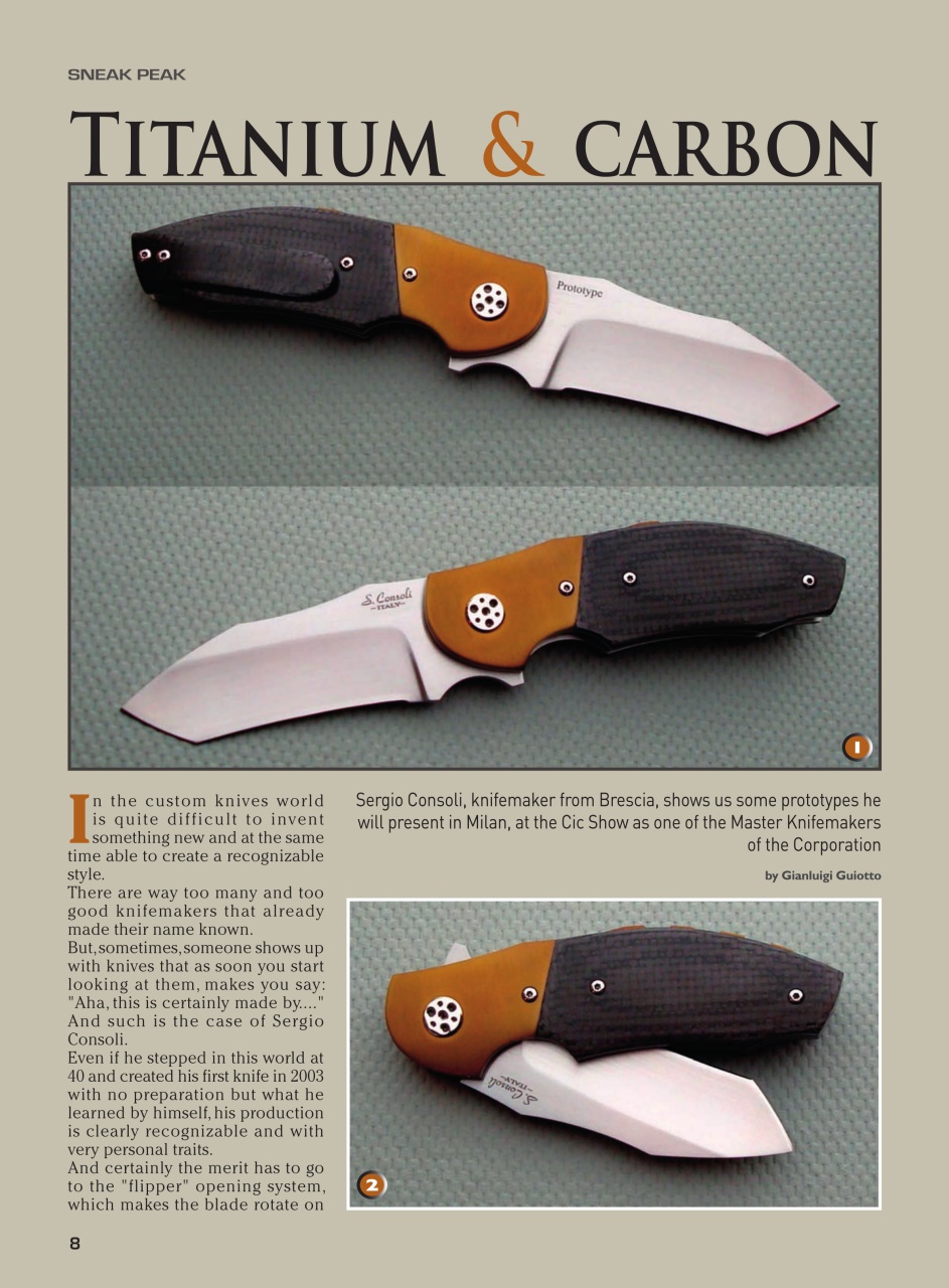 KNIVES INTERNATIONAL Preview Pages
