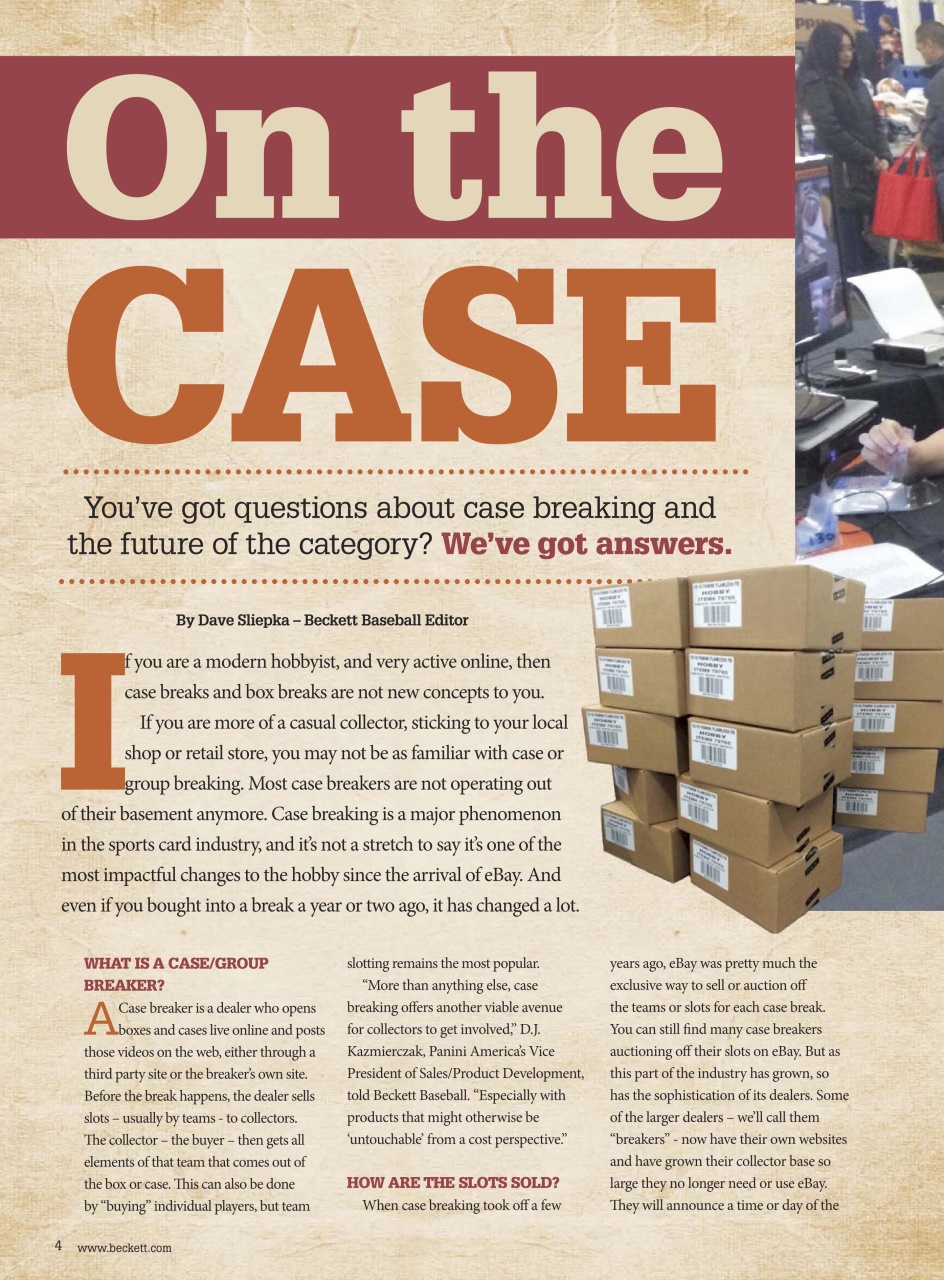 Beckett Baseball Magazine Preview Pages