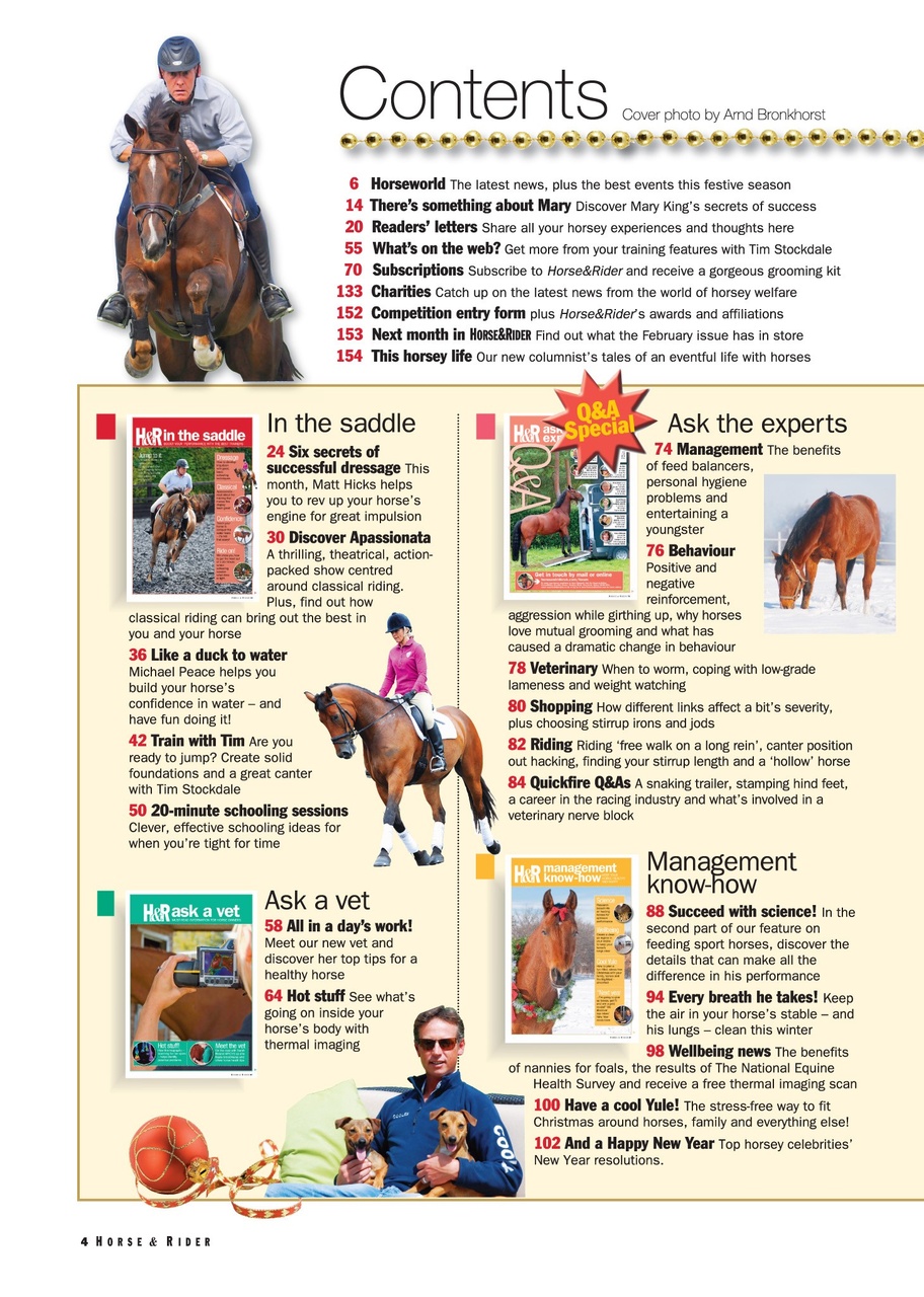 Horse&Rider Magazine - UK equestrian magazine for Horse and Rider Preview Pages