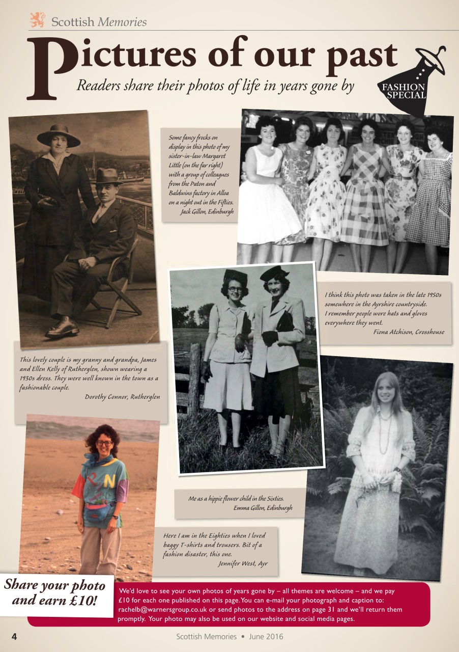 Scottish Memories Preview Pages