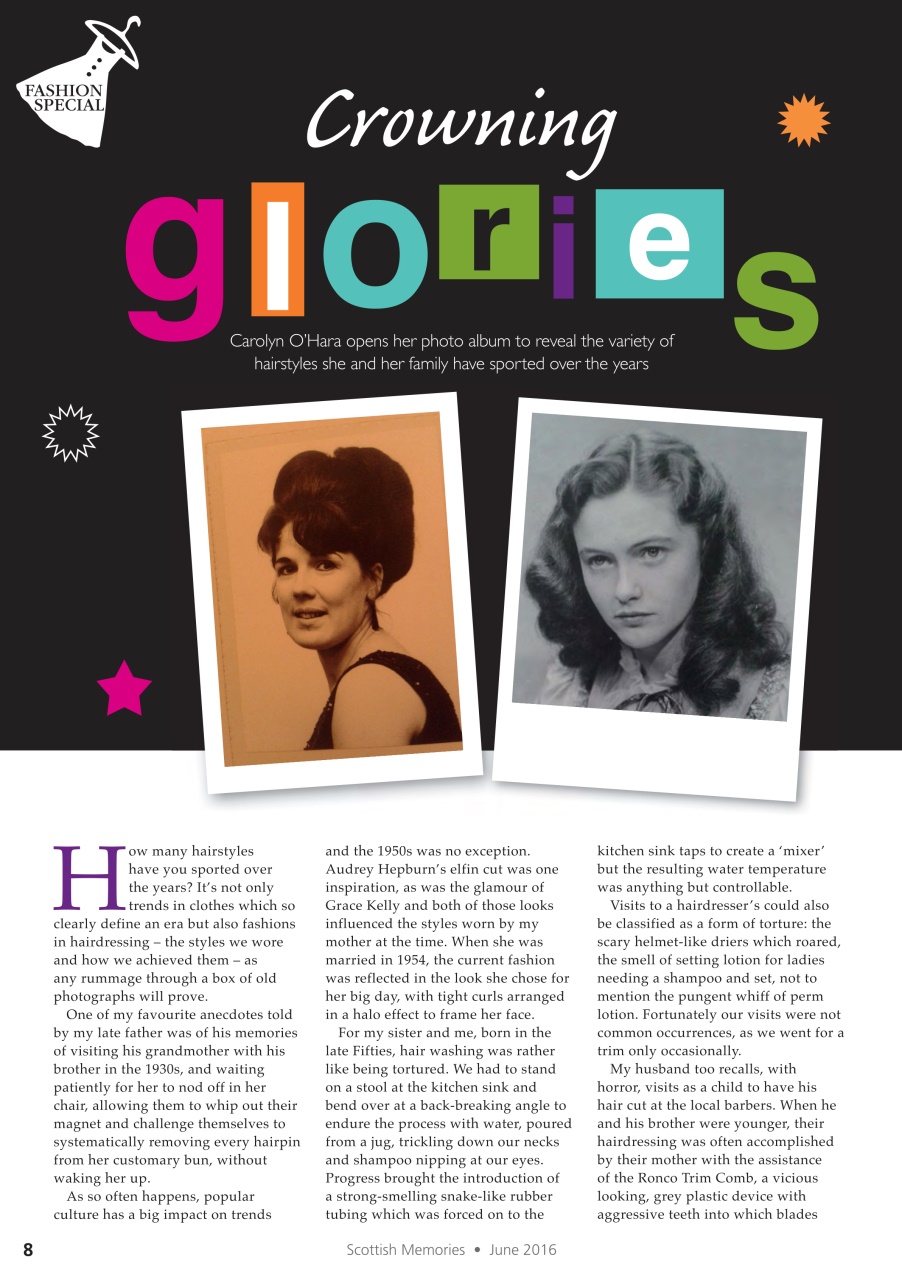 Scottish Memories Preview Pages