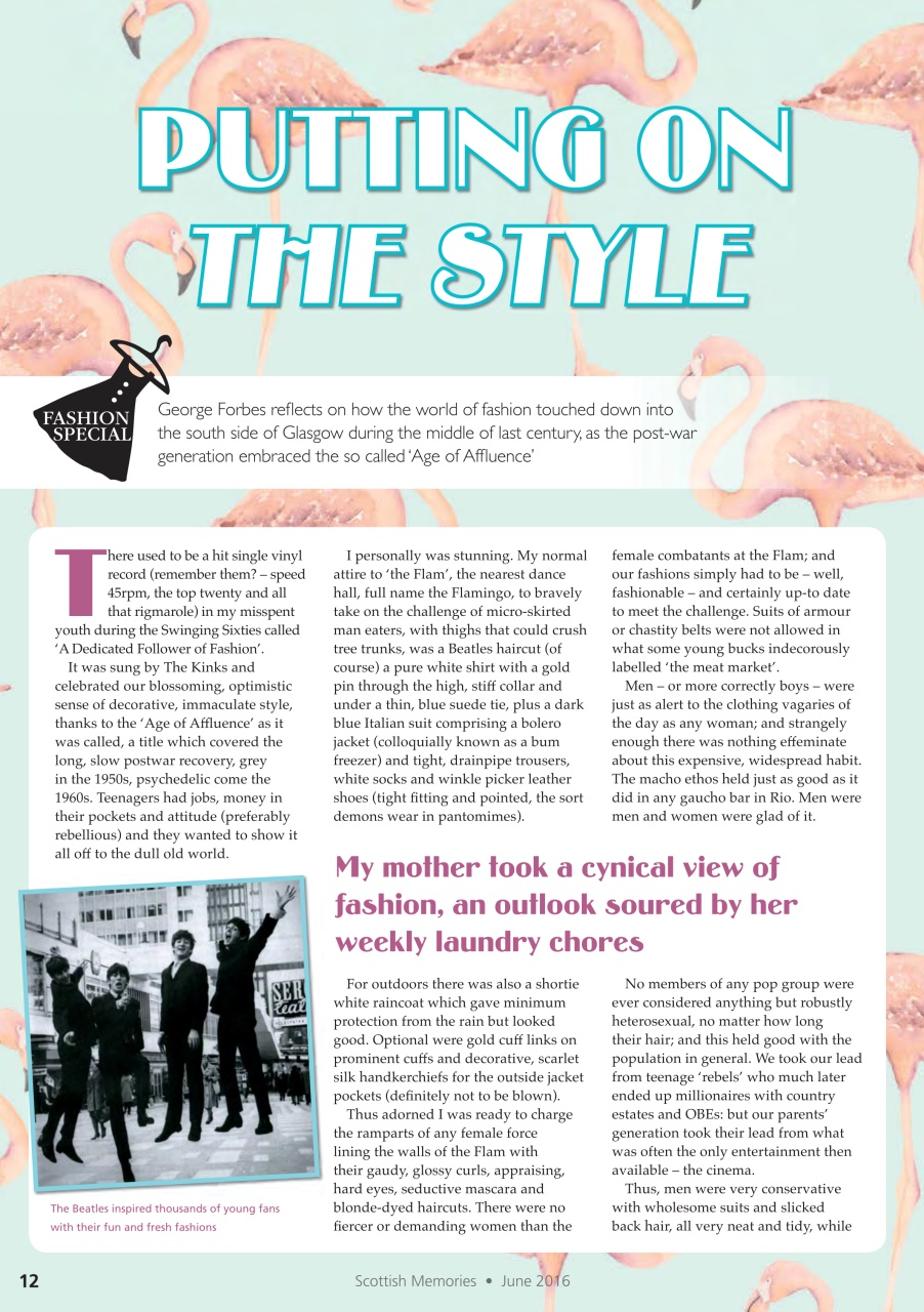 Scottish Memories Preview Pages