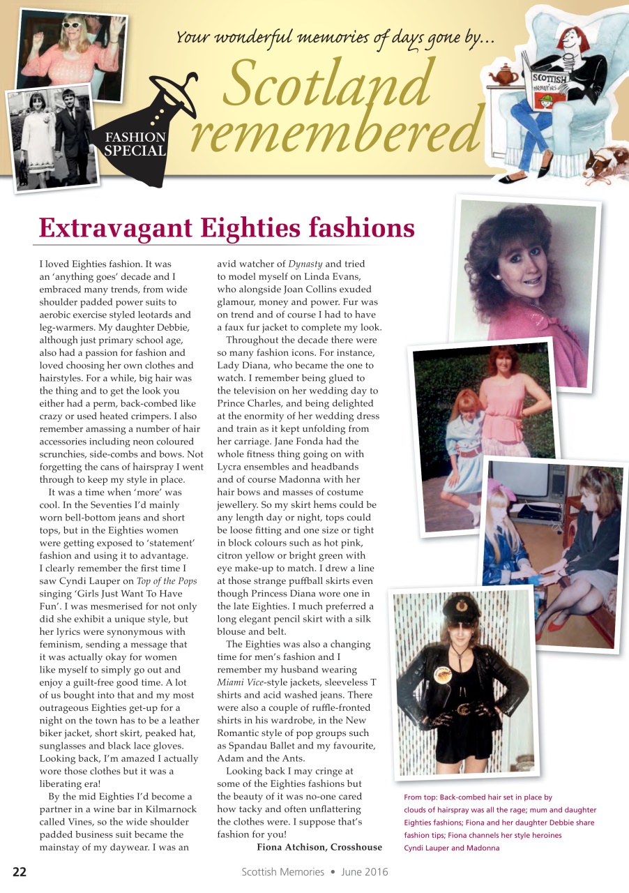 Scottish Memories Preview Pages