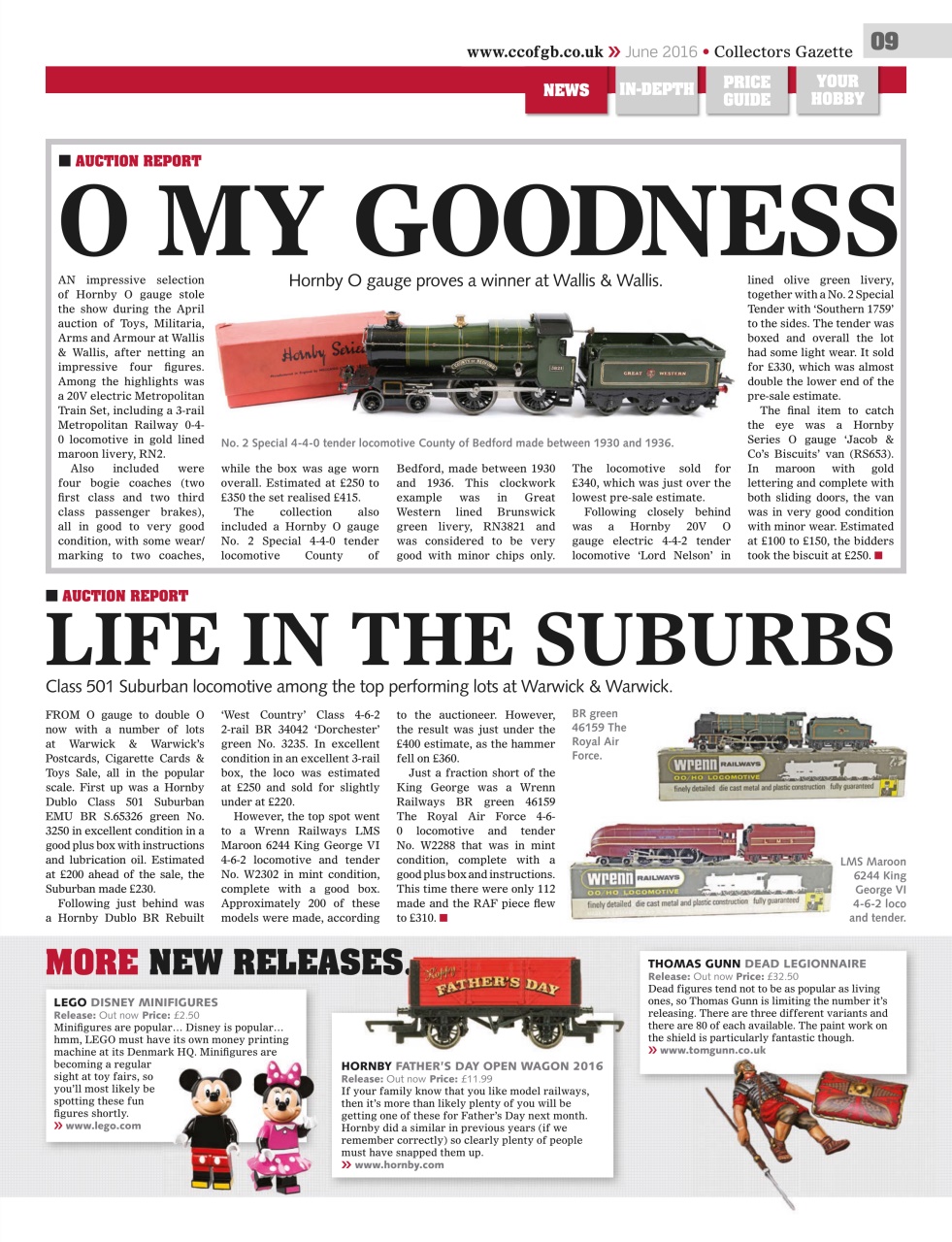 Collectors Gazette Preview Pages
