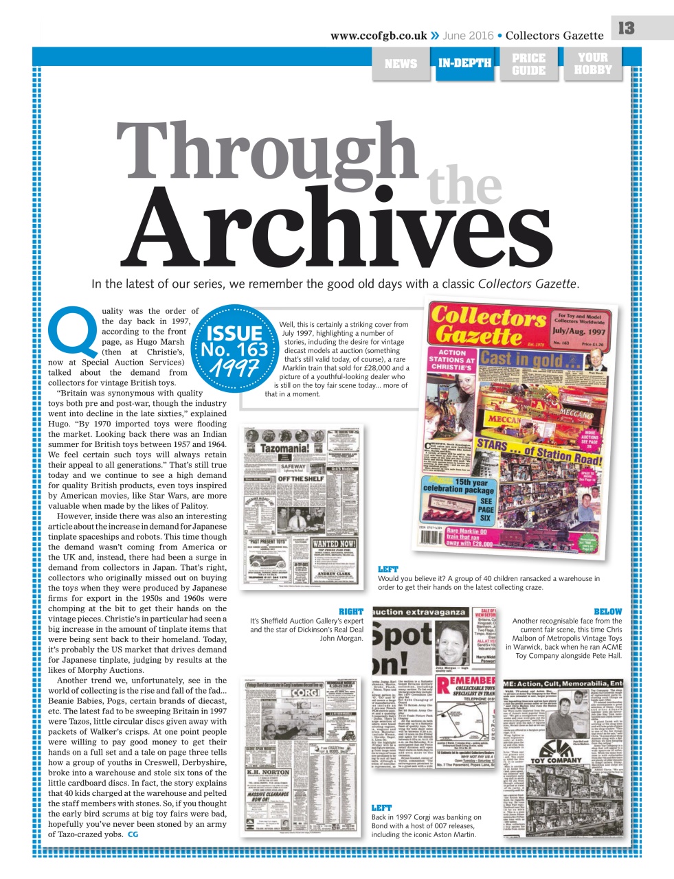 Collectors Gazette Preview Pages