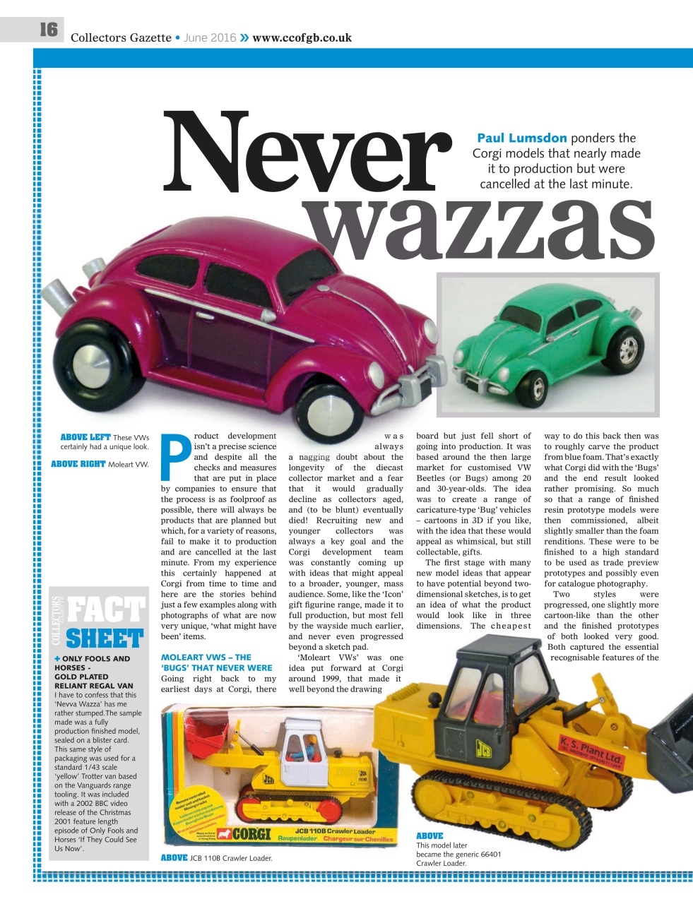 Collectors Gazette Preview Pages