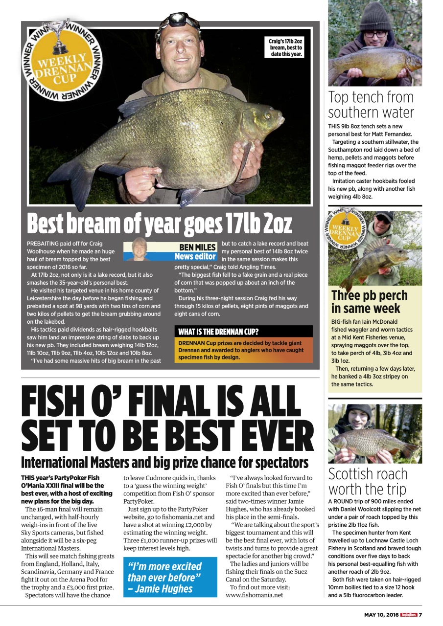Angling Times Preview Pages