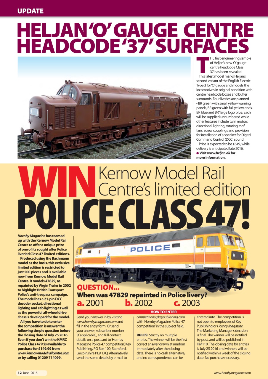 Hornby Magazine Preview Pages