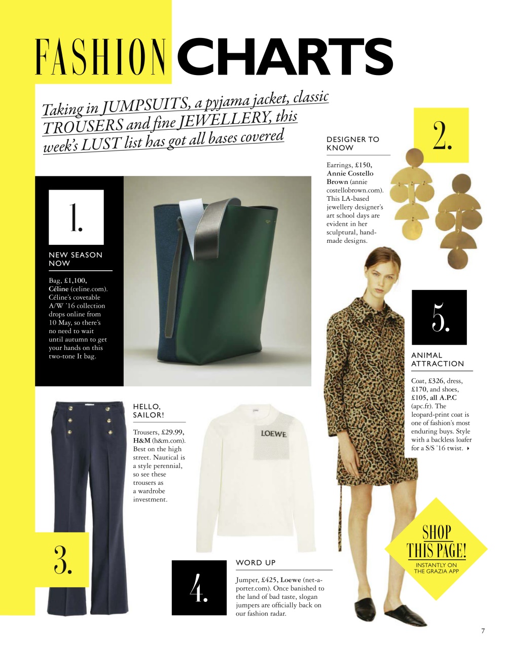 Grazia Preview Pages