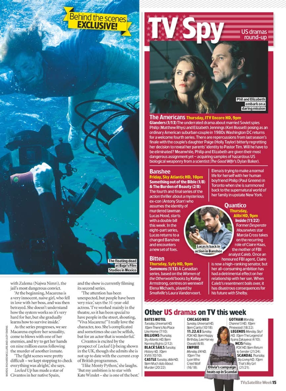 TV & Satellite Week Preview Pages