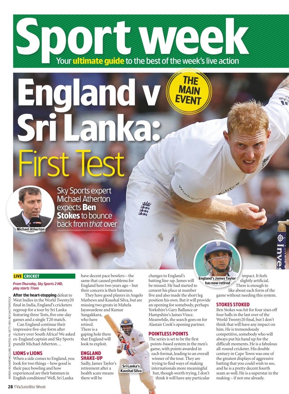 TV & Satellite Week Preview Pages