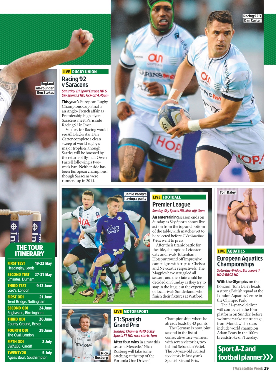TV & Satellite Week Preview Pages