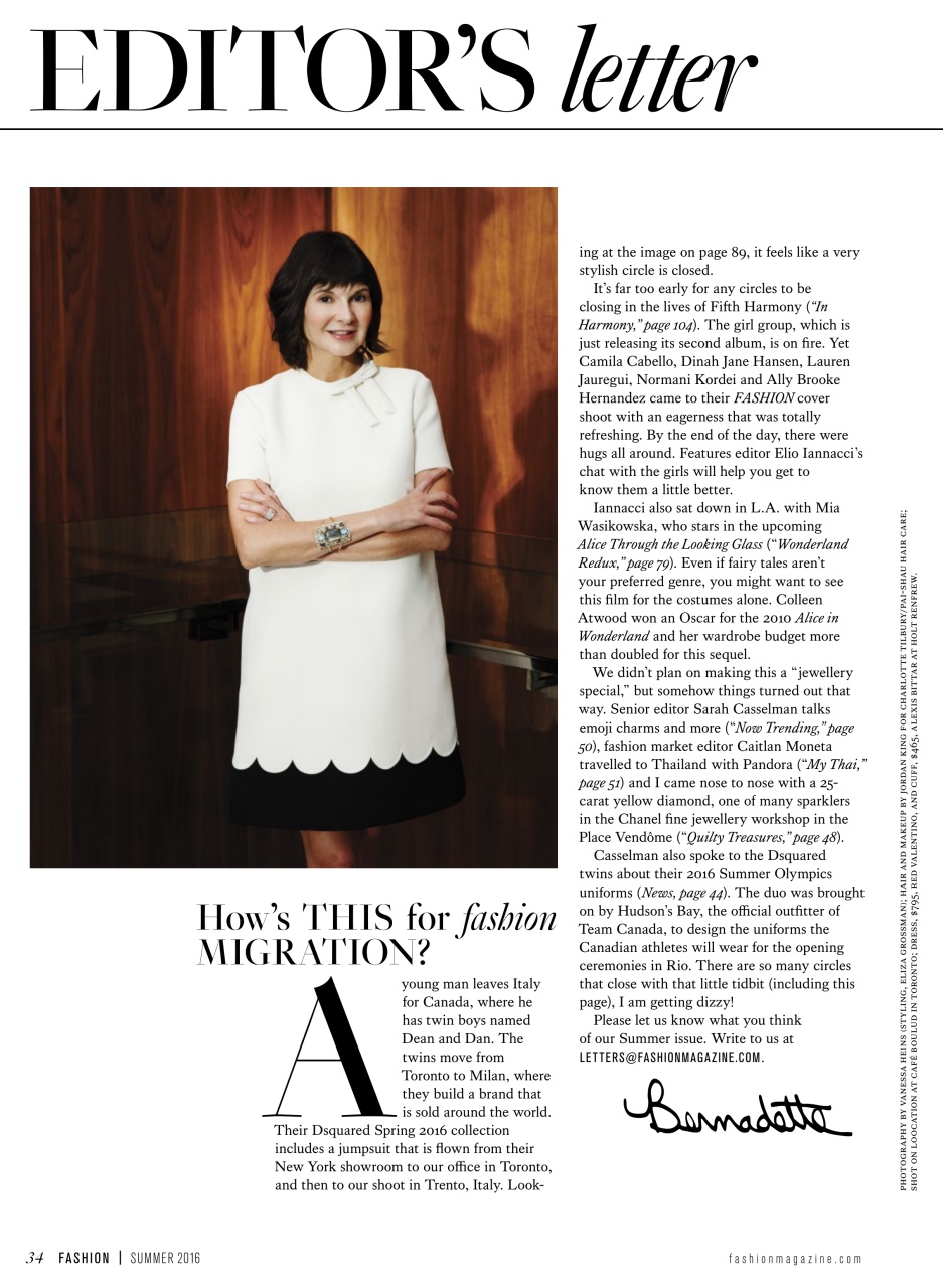 Fashion Magazine Preview Pages