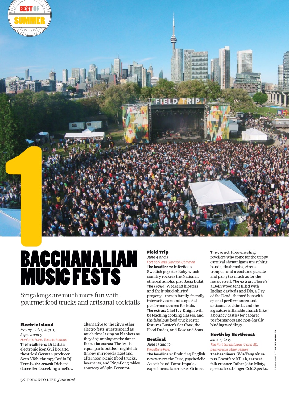 Toronto Life Preview Pages