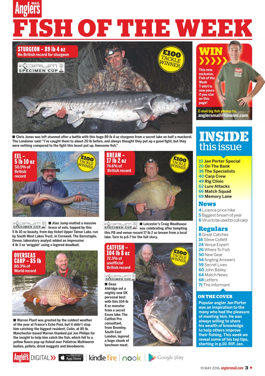 Anglers Mail Preview Pages