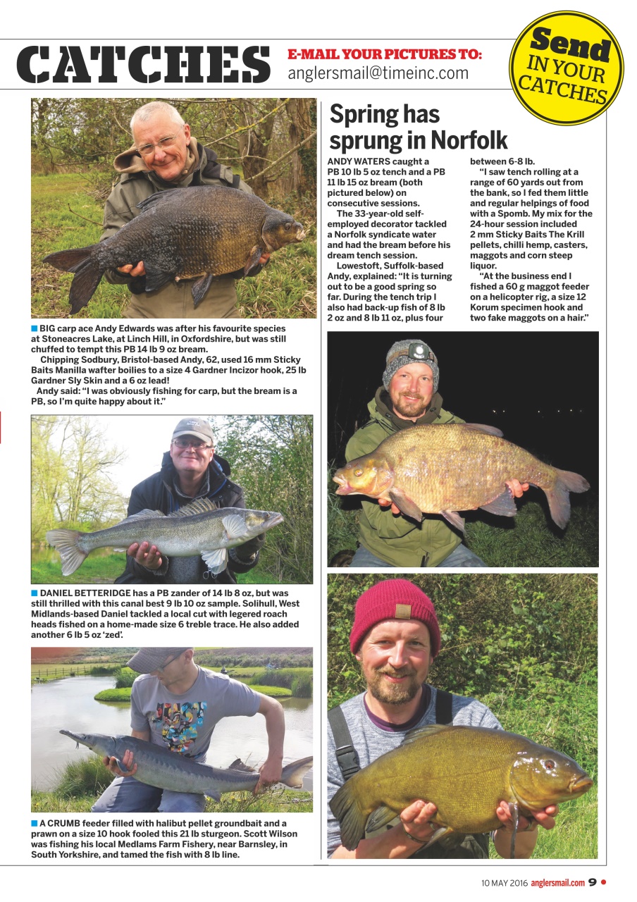 Anglers Mail Preview Pages