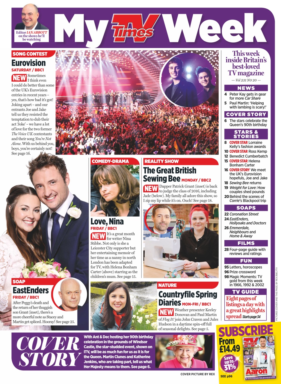 TV Times Preview Pages