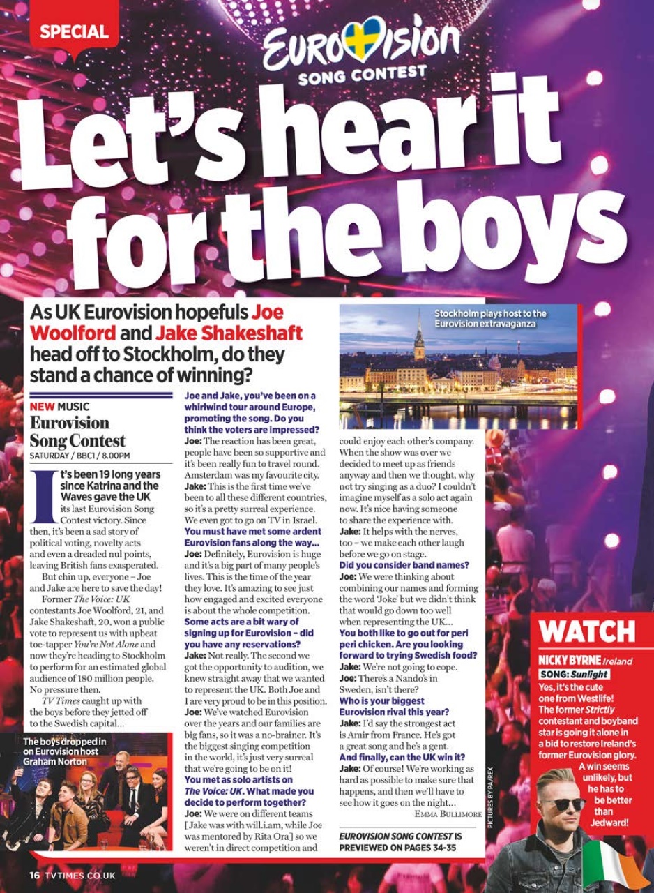 TV Times Preview Pages