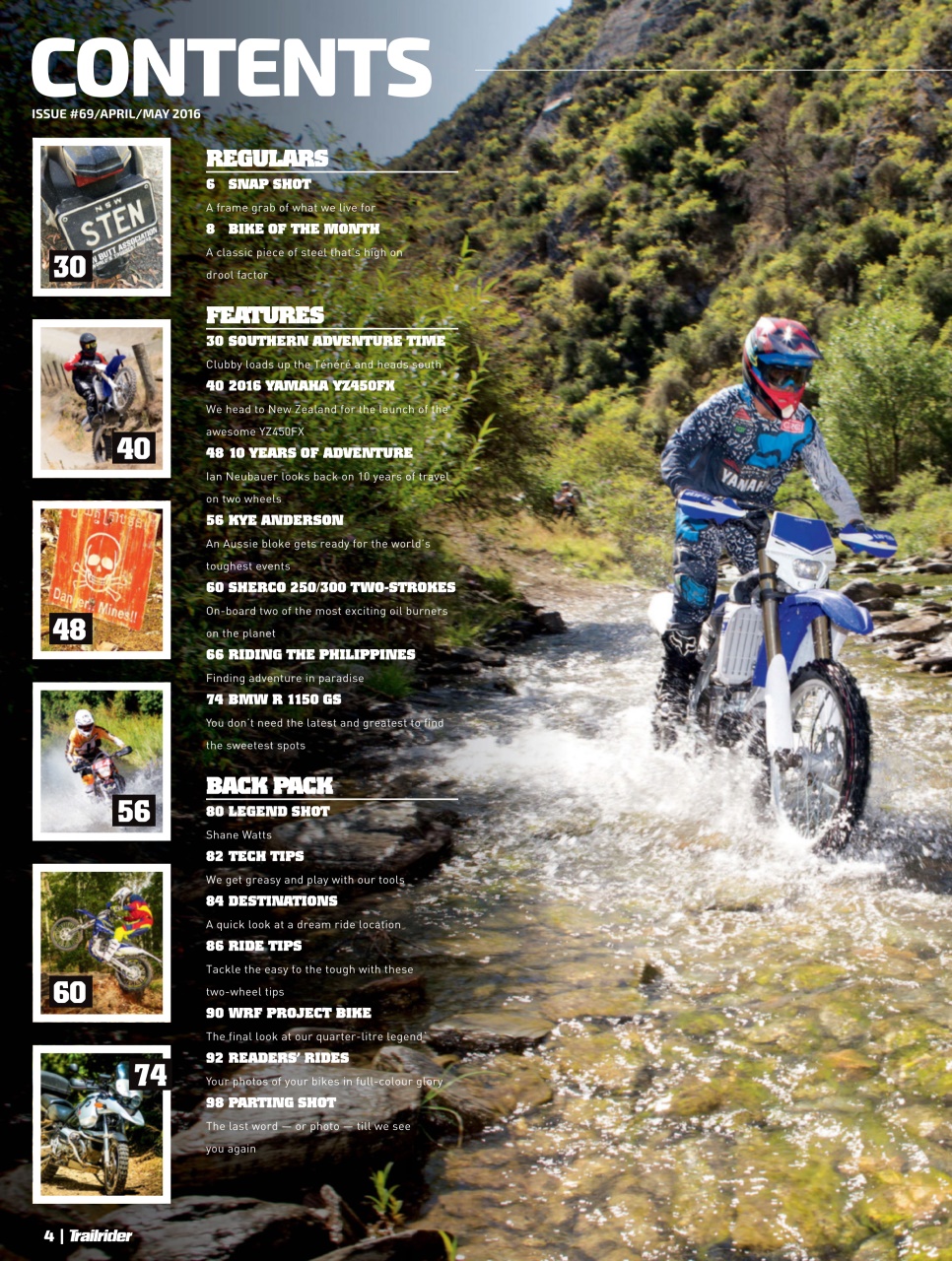 Trailrider Preview Pages