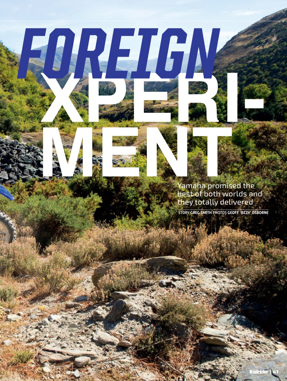 Trailrider Preview Pages