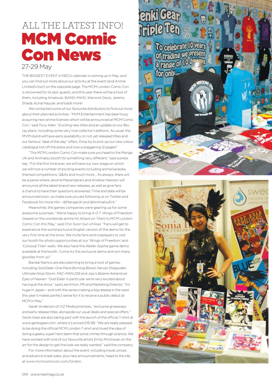 NEO Magazine Preview Pages