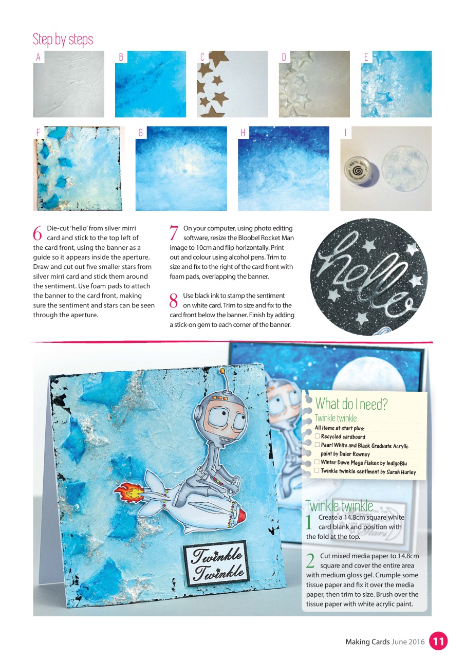 Making Cards & Papercraft Preview Pages