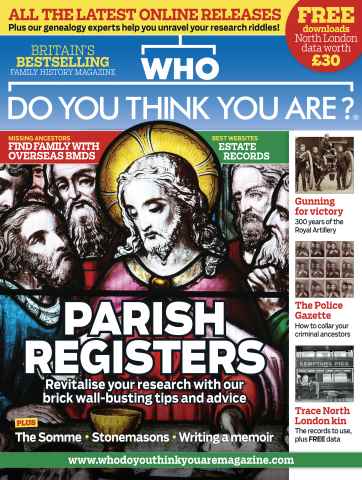 Who Do You Think You Are? issue June 2016