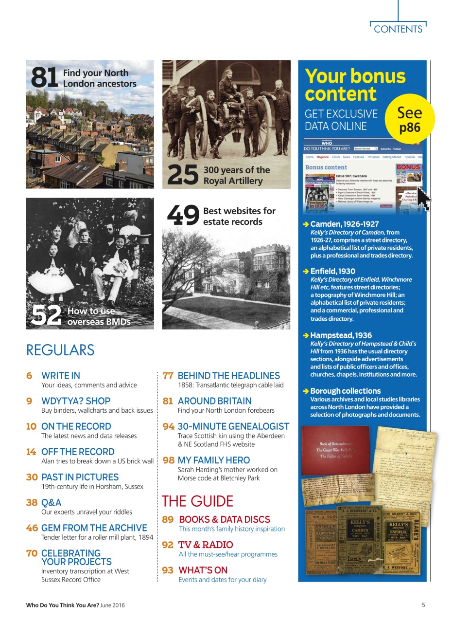 Who Do You Think You Are? Preview Pages