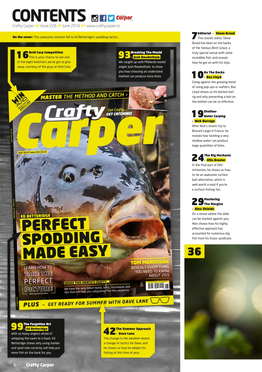 Crafty Carper Preview Pages
