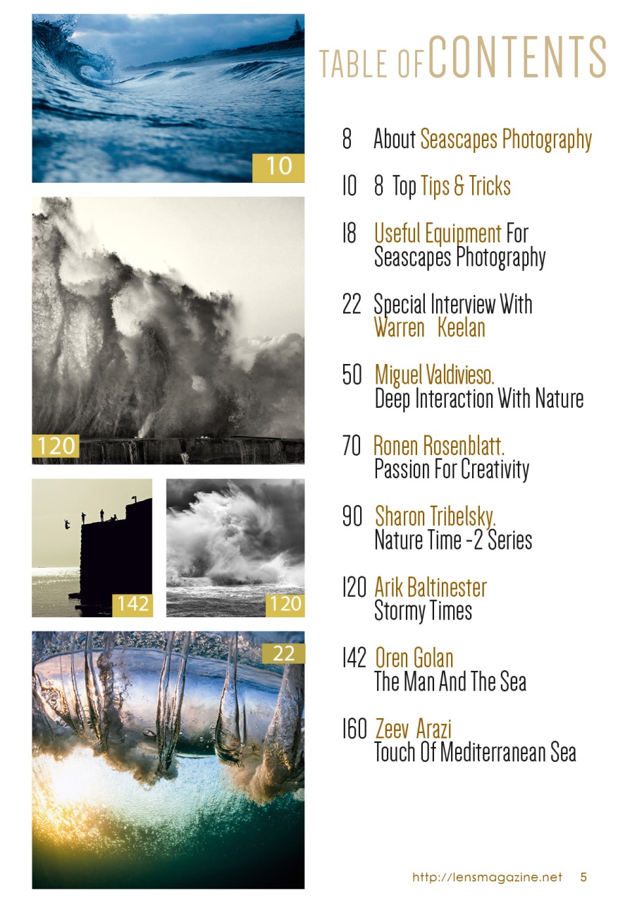 Lens Magazine Preview Pages