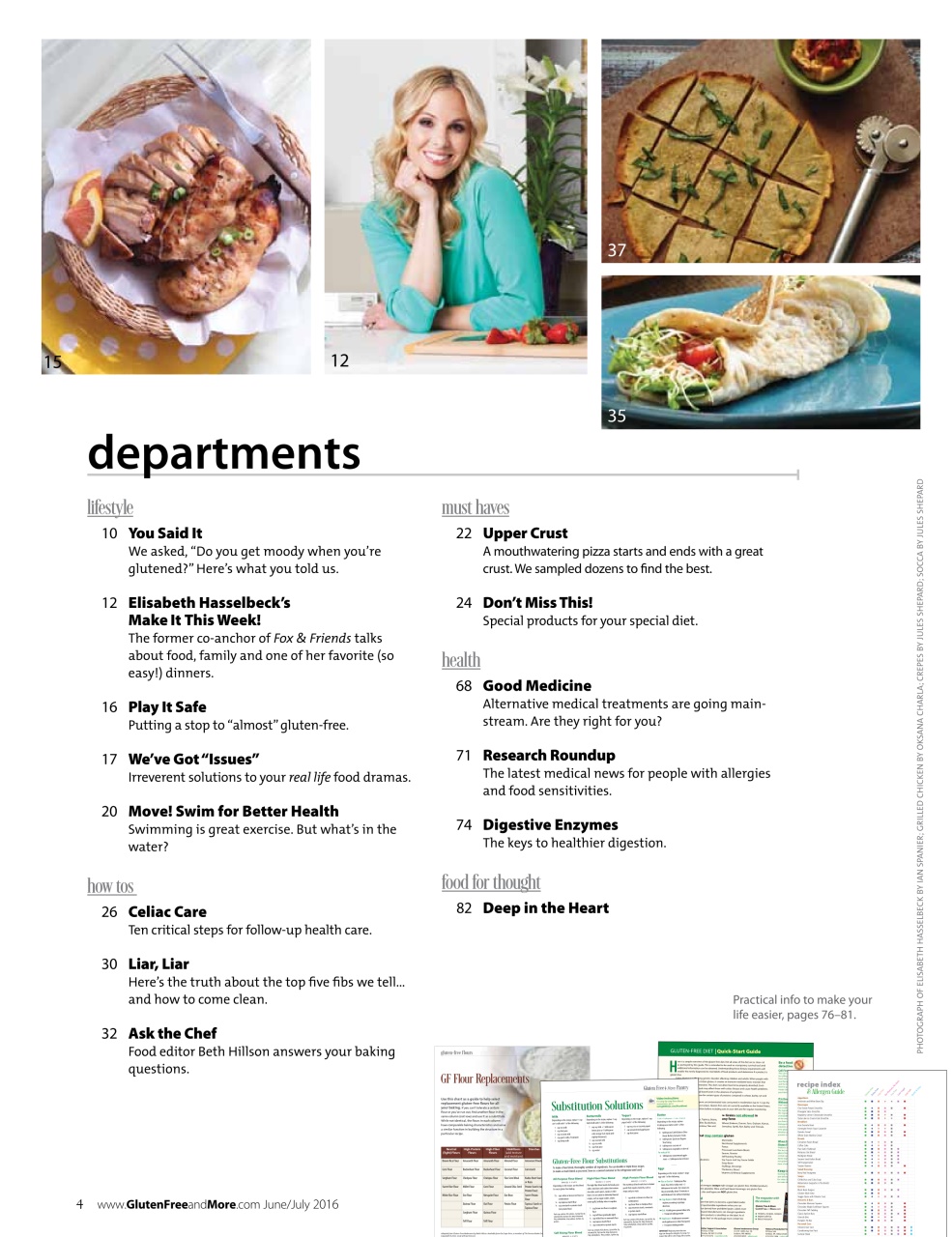 Gluten Free & More Preview Pages