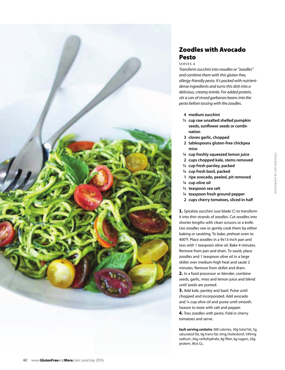 Gluten Free & More Preview Pages