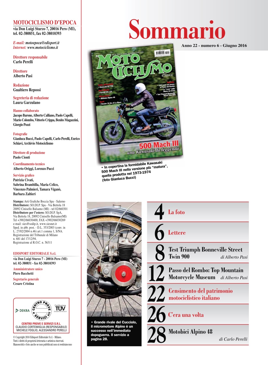 Motociclismo d'Epoca Preview Pages