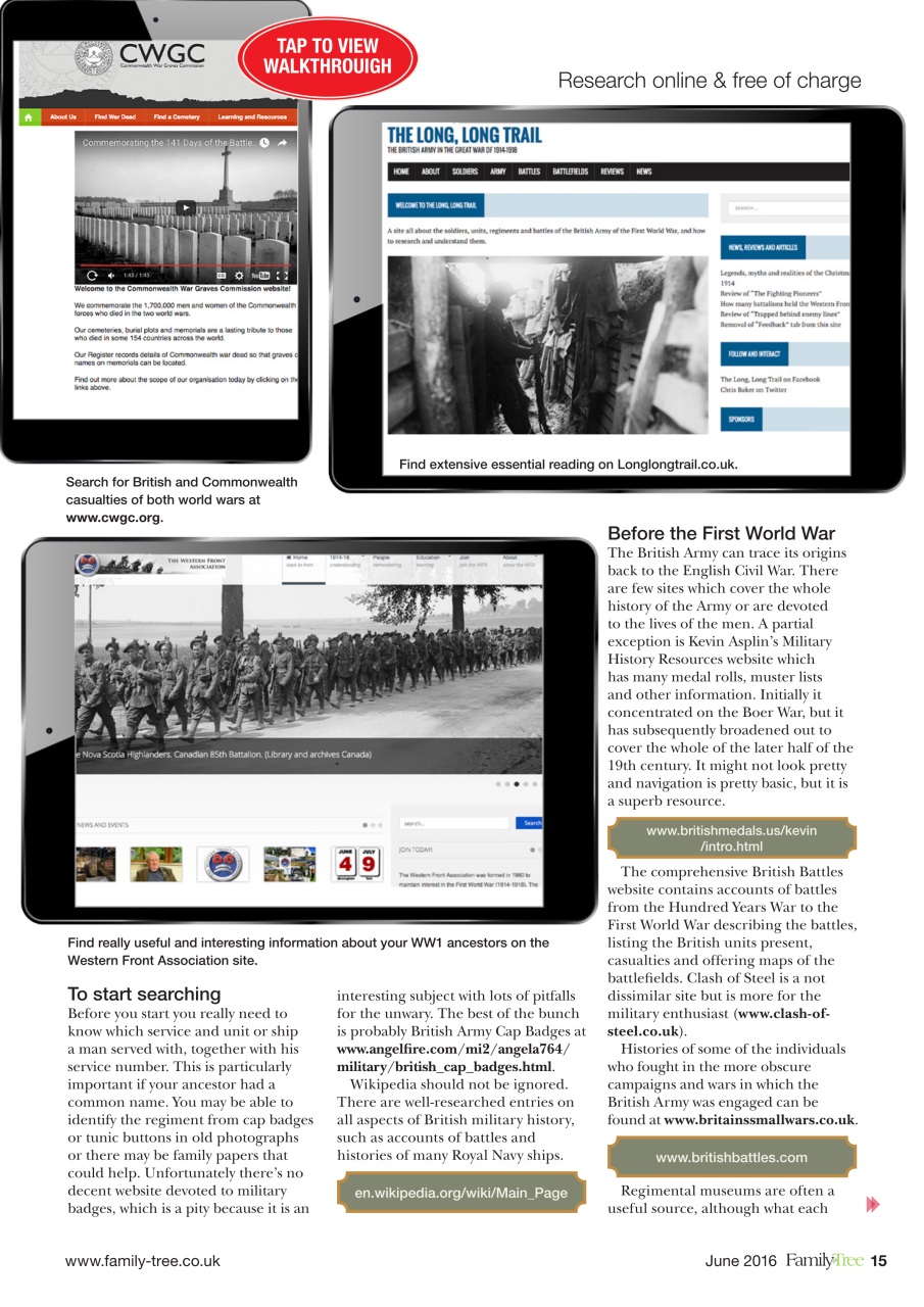 Family Tree Preview Pages