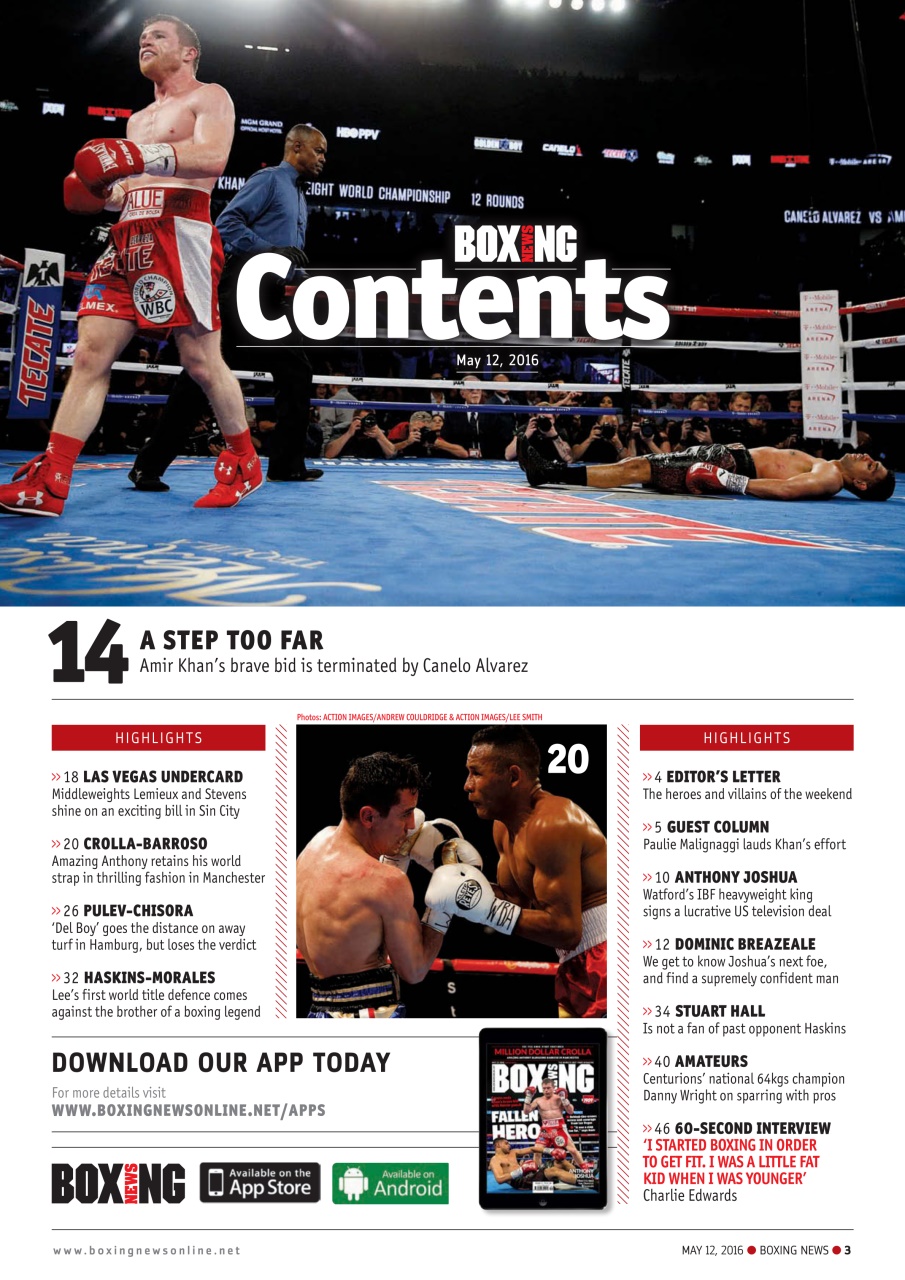 Boxing News Preview Pages