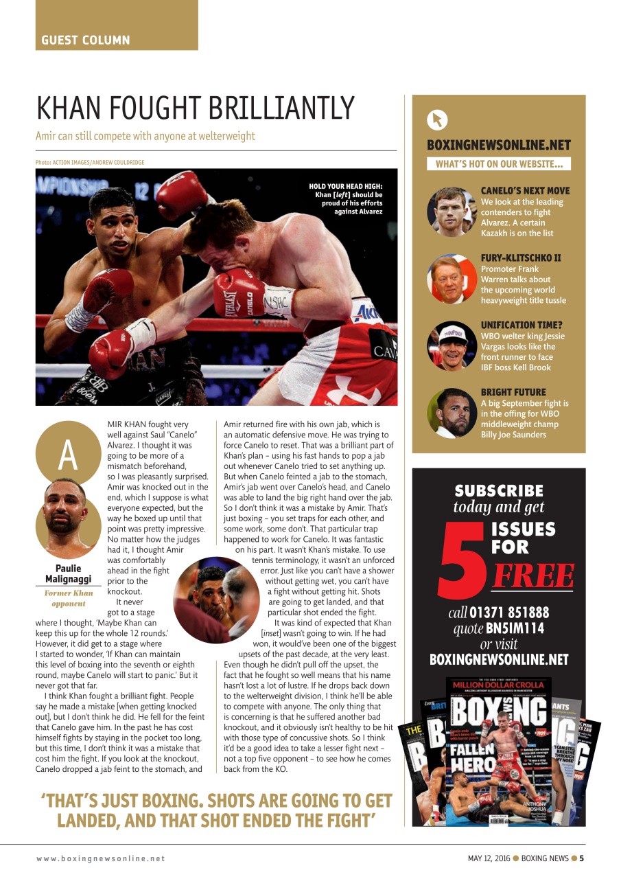 Boxing News Preview Pages