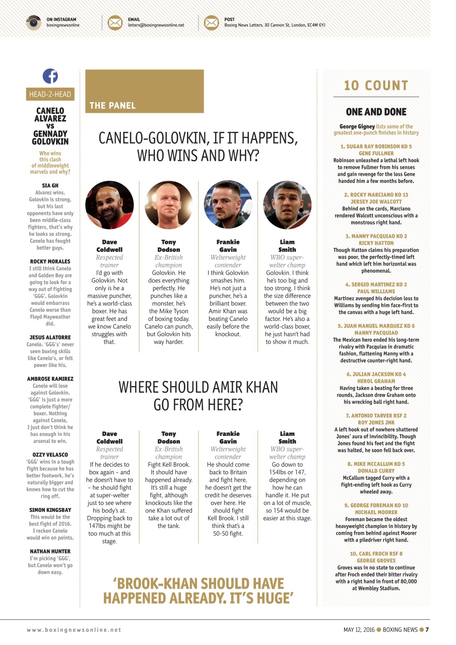 Boxing News Preview Pages