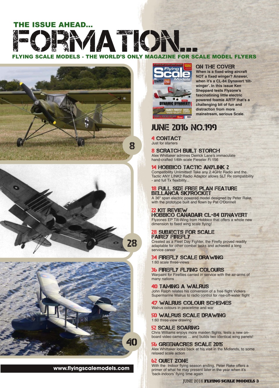 Flying Scale Models Preview Pages