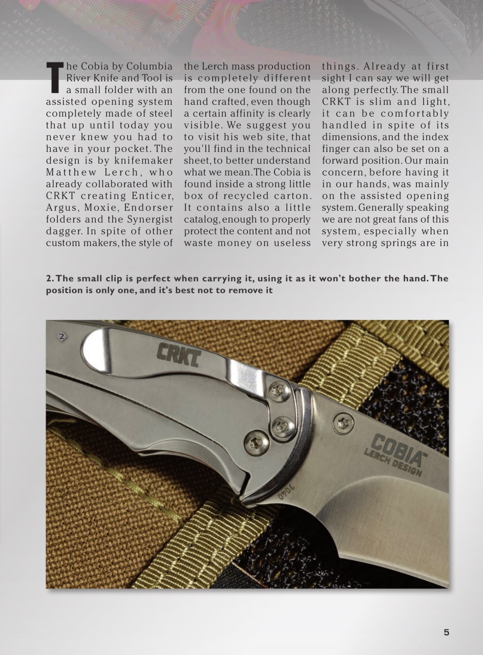 KNIVES INTERNATIONAL Preview Pages