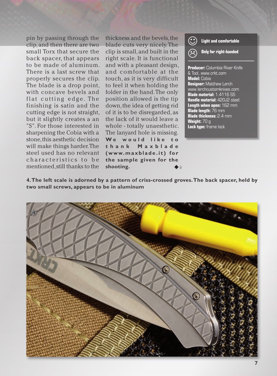 KNIVES INTERNATIONAL Preview Pages
