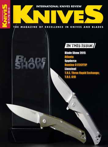 KNIVES INTERNATIONAL issue 8 - 2015 KNIVES INTERNATIONAL