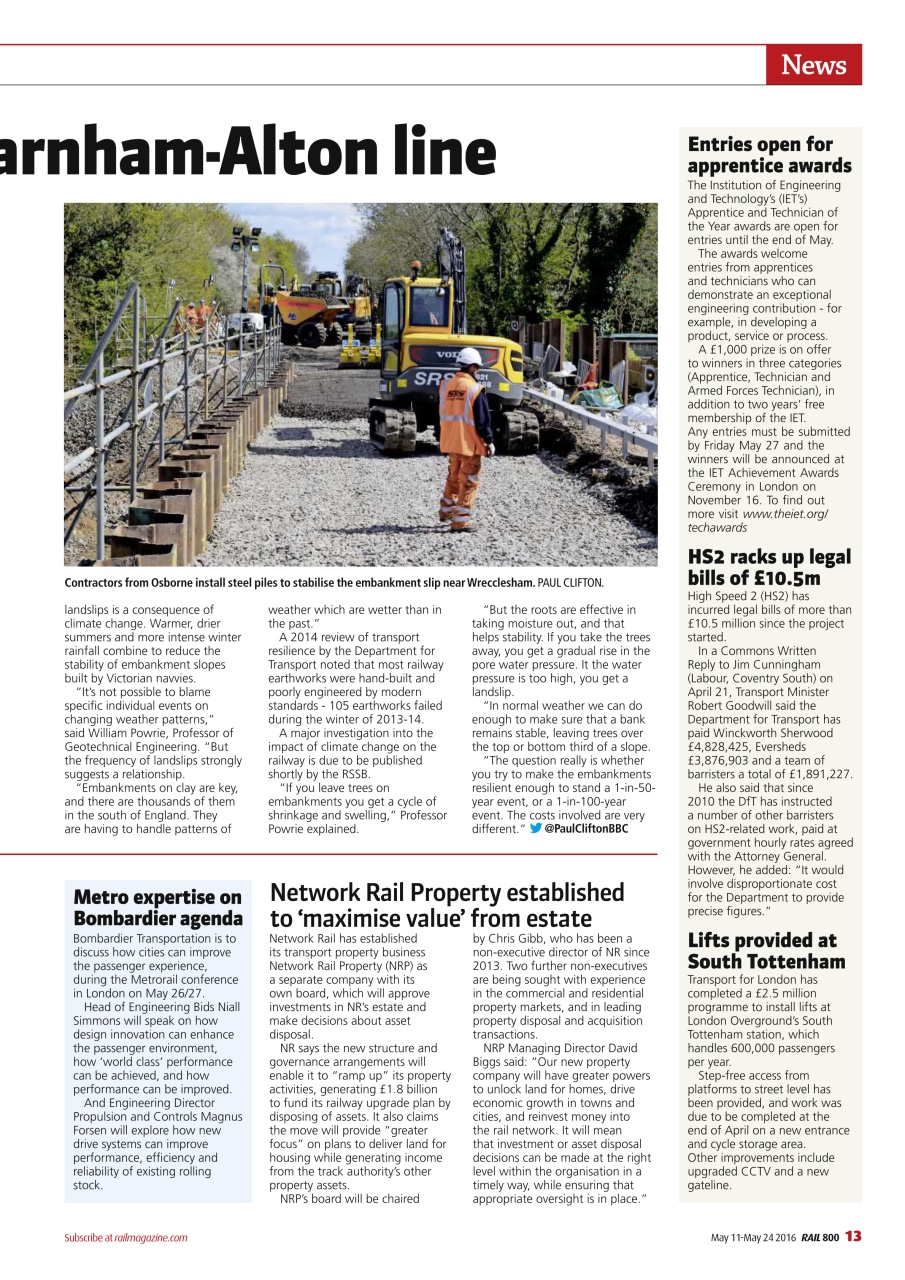 Rail Preview Pages