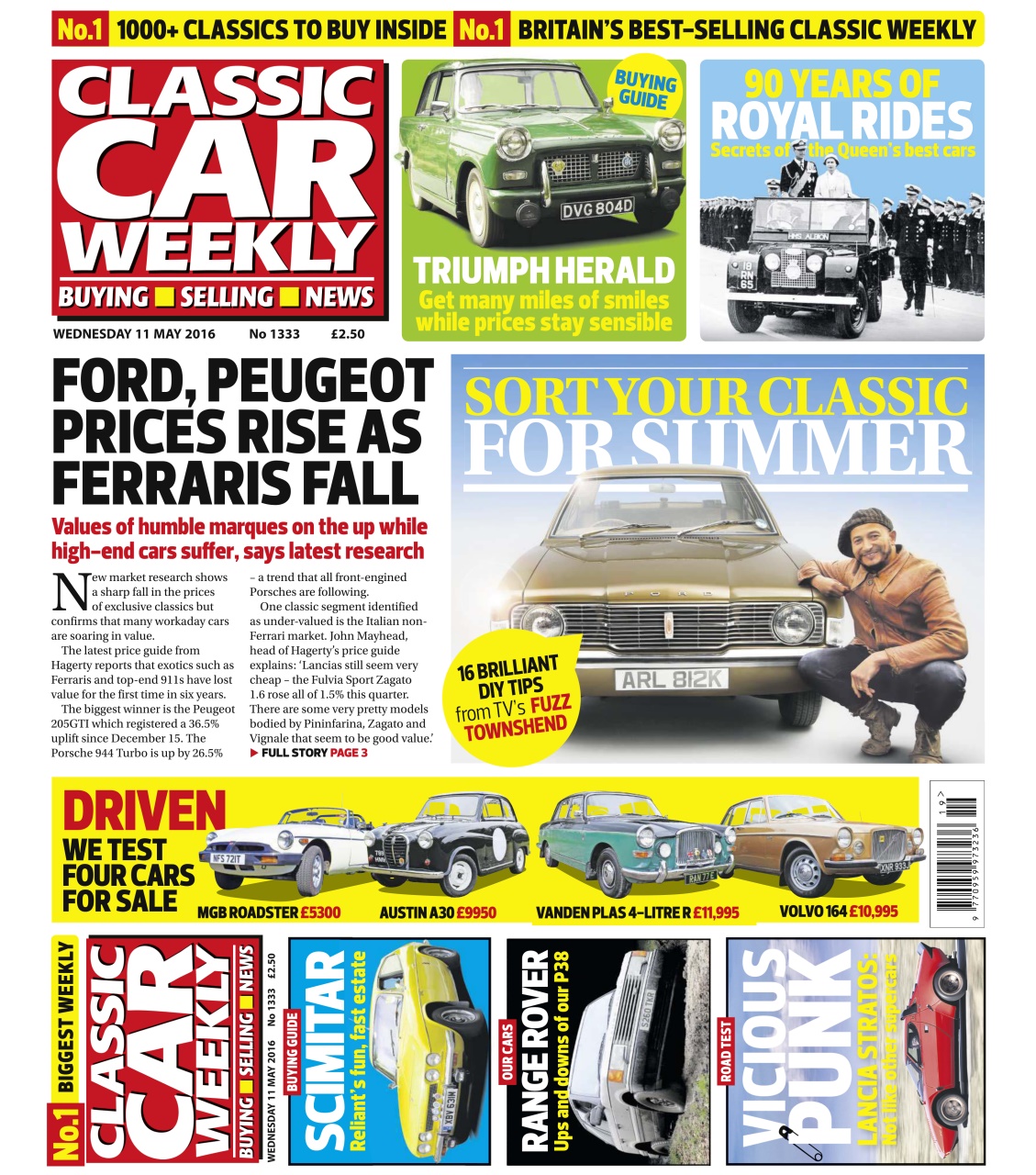 Classic Car Weekly Preview Pages
