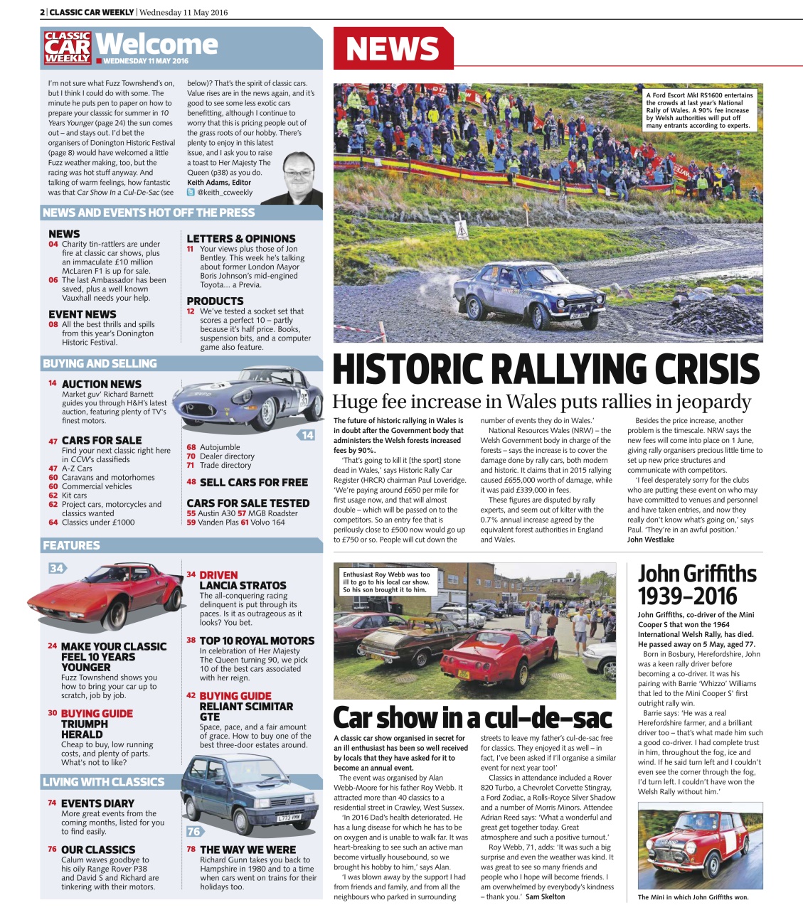 Classic Car Weekly Preview Pages