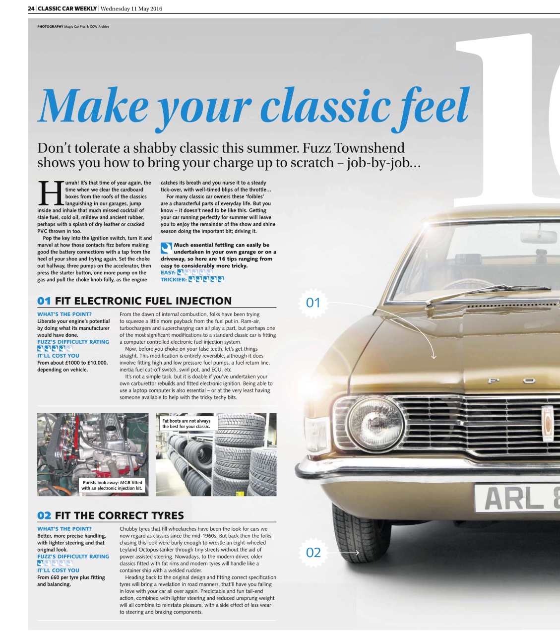 Classic Car Weekly Preview Pages