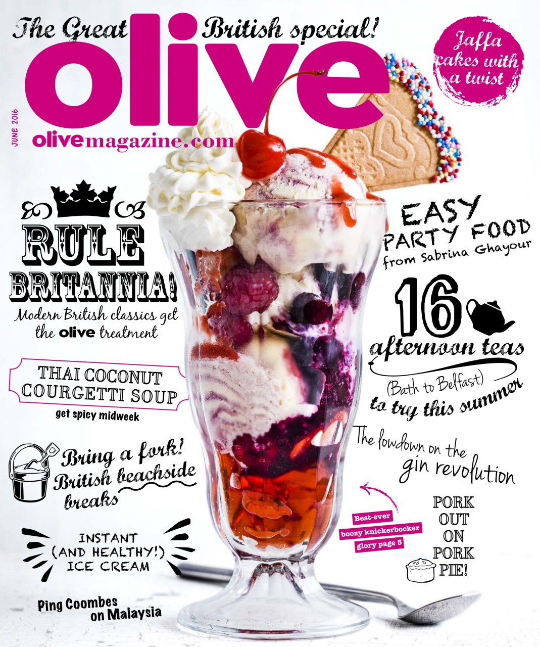 Olive Magazine Preview Pages