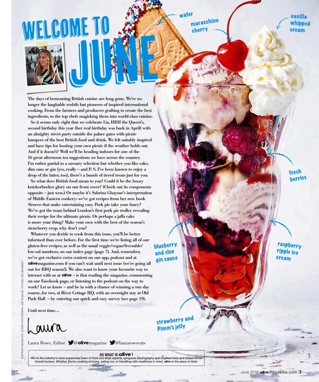 Olive Magazine Preview Pages