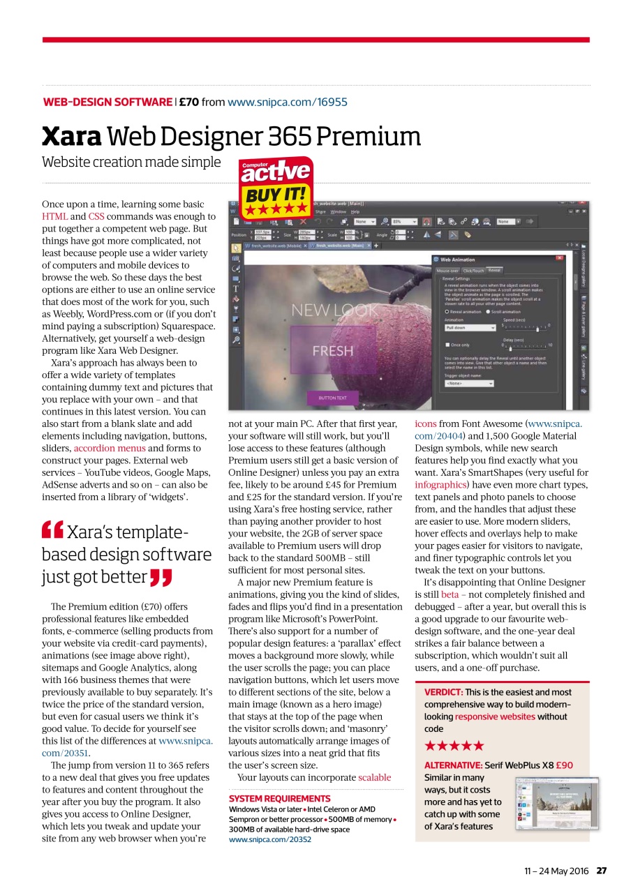 Computer Active Preview Pages