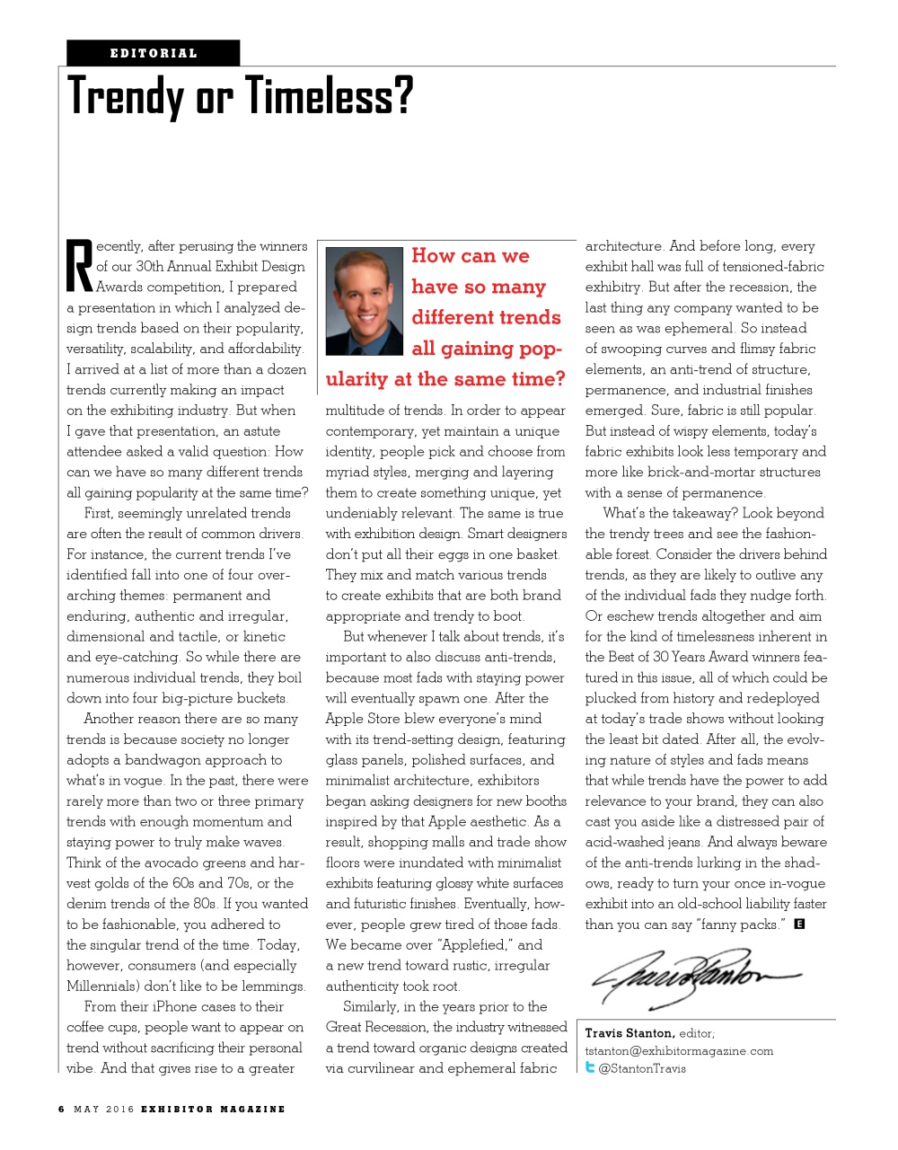 EXHIBITOR Magazine Preview Pages